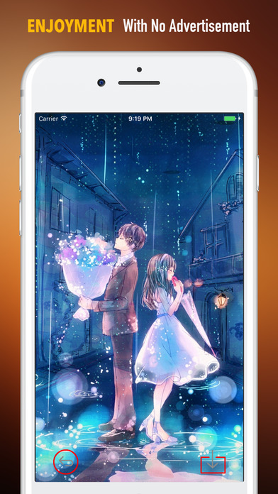 Lovers Romance in Rain Wallpapers HD-Art Pictures screenshot 2