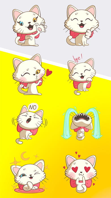 Nika The Cat Stickers Pack 1 screenshot 4