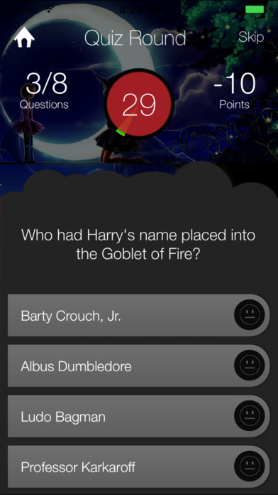 Wizardry Quiz Game App for the Harry Potter Books screenshot 4