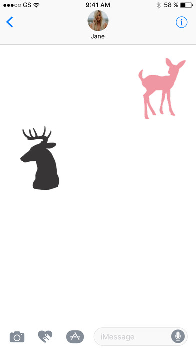 Deer Sticker Pack! screenshot 3