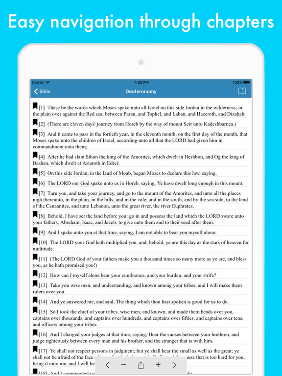 king james pure bible search for ipad