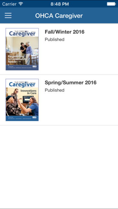 OHCA Caregiver screenshot 2