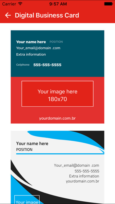 Digital Business Card screenshot 3