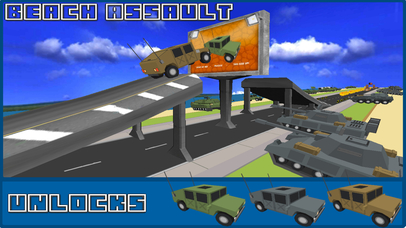 Stunt Craft - Blocky Racing screenshot 2