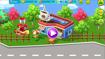 coffee shop game - my cafe screenshot 2
