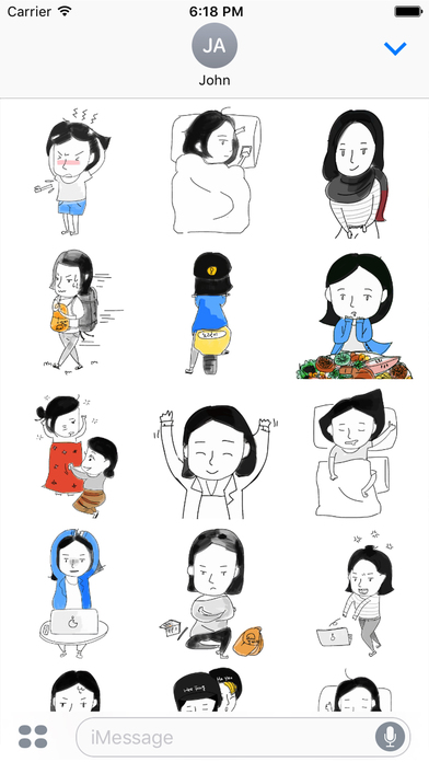 My Daily Life sticker - For Digital nomad & travel screenshot 2