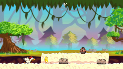 Clumsy Chicken Jungle Jump screenshot 2