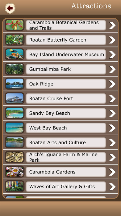 Roatan Island Offline Map Explorer screenshot 4
