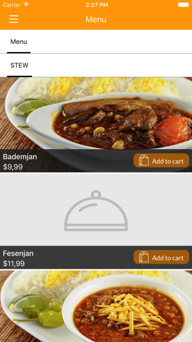 Cazba - Fine Persian Cuisine screenshot 2