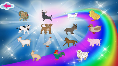 Arrows Of Particles Learn Animals Names screenshot 2