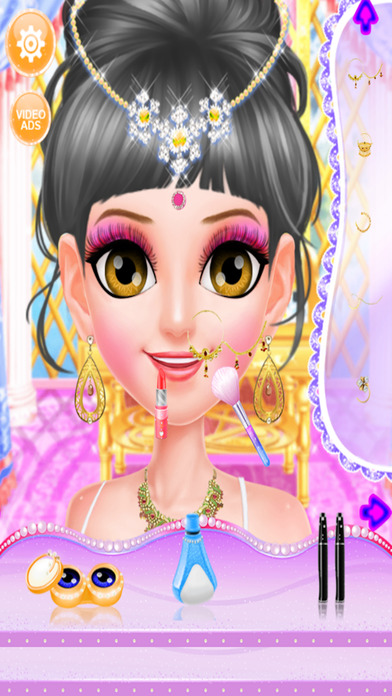 Indian Doll - Fashion Makeover Games For Girls screenshot 3