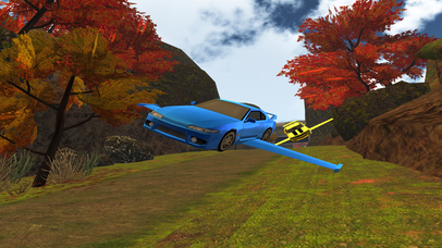 3D Flying Car VR Racing Simulator 2017 screenshot 4