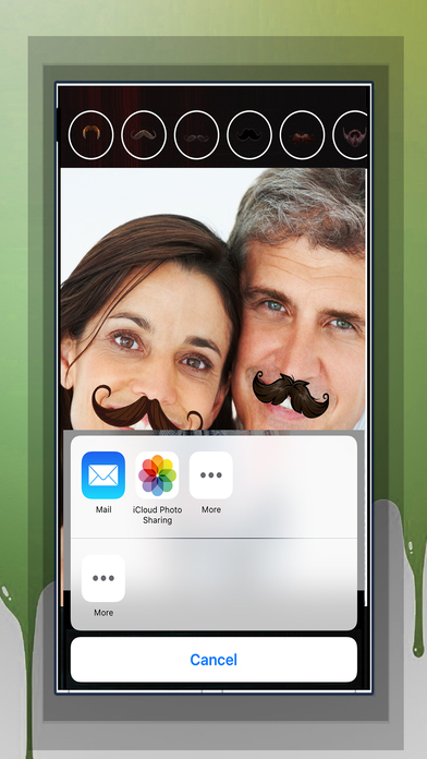 Mustache Fun Photo Morphing App screenshot 3