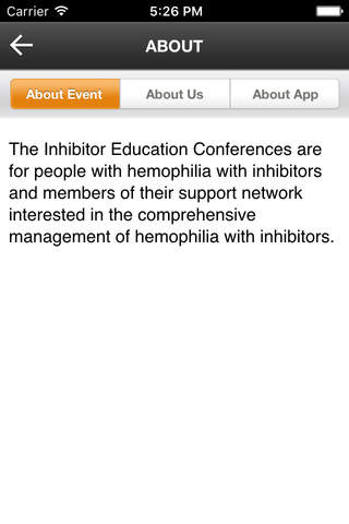 NHF Inhibitor Edu. Summits screenshot 4