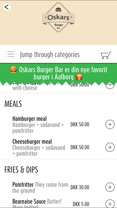 Oskars Burger Bar screenshot 2
