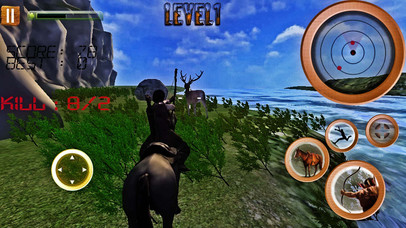 Archery in Jungle-Animals 3D Shooter Game screenshot 3