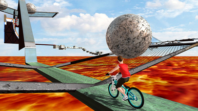 BMX Bicycle Rider Stunt Man: Floor Is Lava screenshot 4