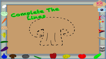 Paint Vegetables In Coloring Pages screenshot 3