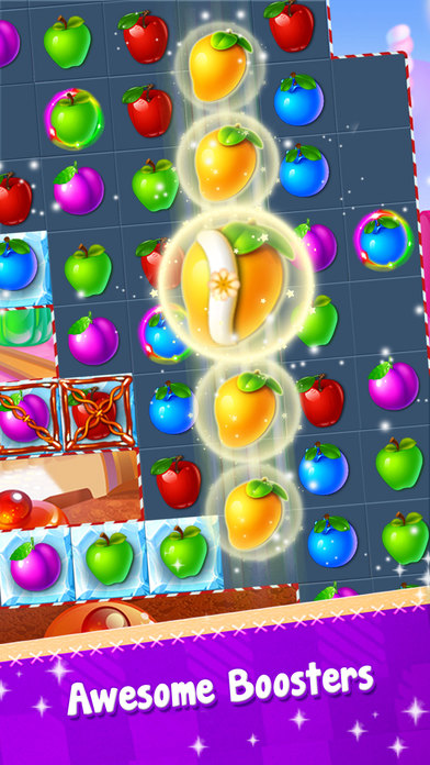 Crazy Fruit Adventure: Match 3 Game screenshot 2
