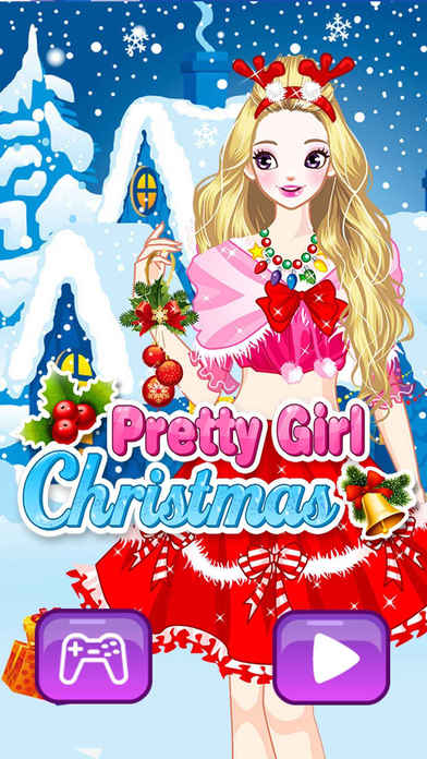 Pretty Girl Christmas - Makeover Salon Girly Games screenshot 4