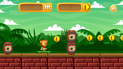 Lion Skate - Adventure Runner screenshot 3
