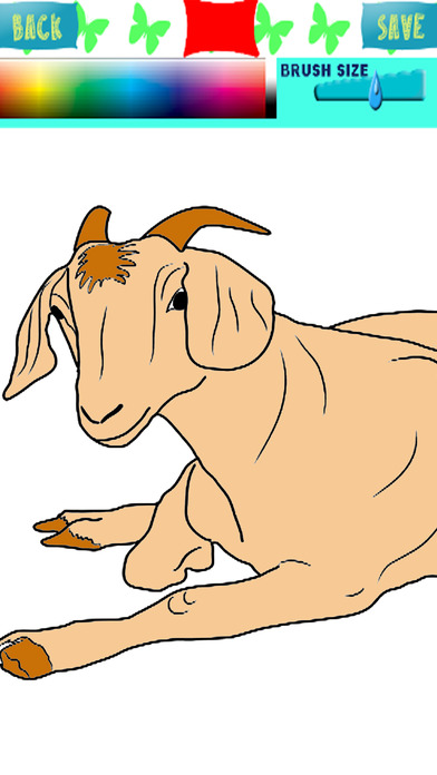Mountain Goat Games Coloring Pages For Kids screenshot 2