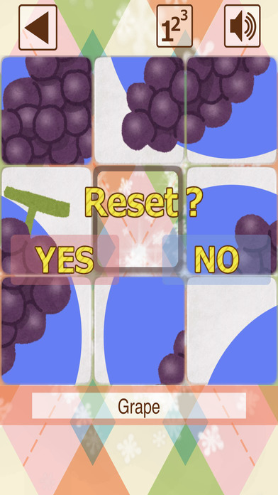 Kids slide puzzle Fruits screenshot 4