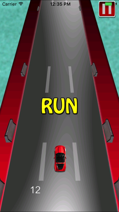 A Sport Car At Full Speed On The Road screenshot 2