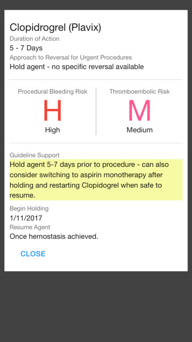 GI Antithrombotic Guide screenshot 3