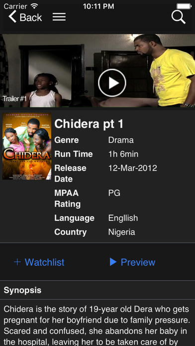 African Movies Mobile screenshot 3