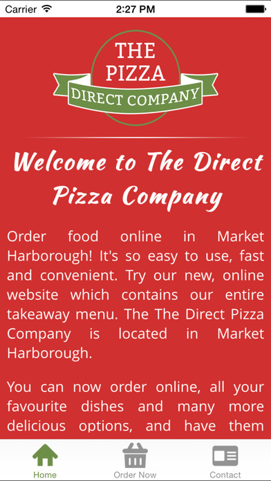 The Direct Pizza Harborough screenshot 2