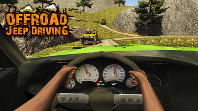 4x4 OFFROAD JEEP Driving Simulator 3D screenshot 3