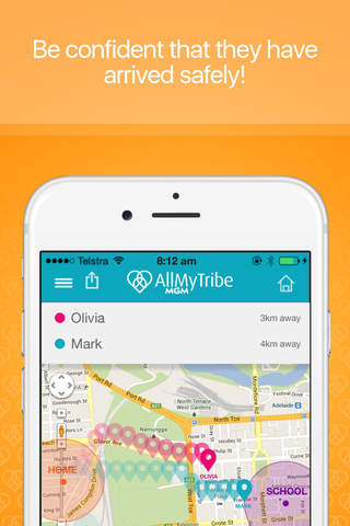 AllMyTribe Child Safety App screenshot 3