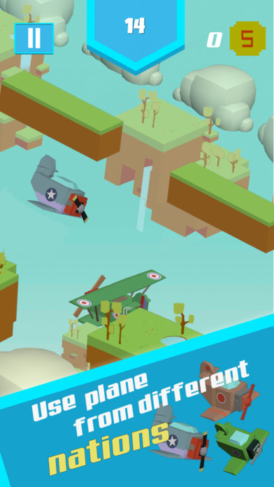 Sky High - Free Fun Plane Flying Game screenshot 4