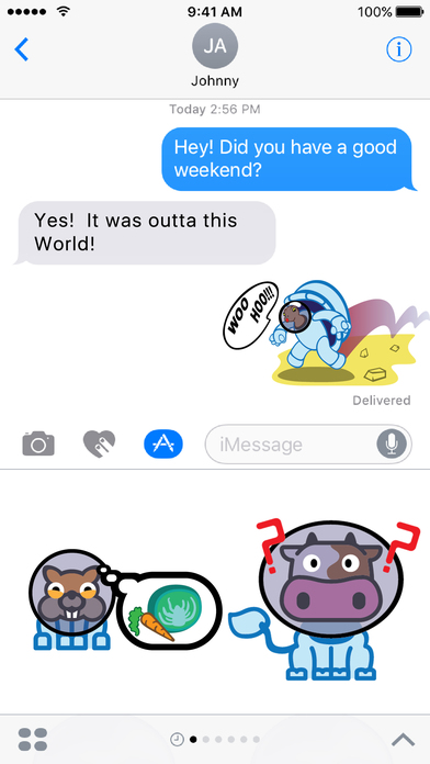 Astronots Emoji screenshot 2