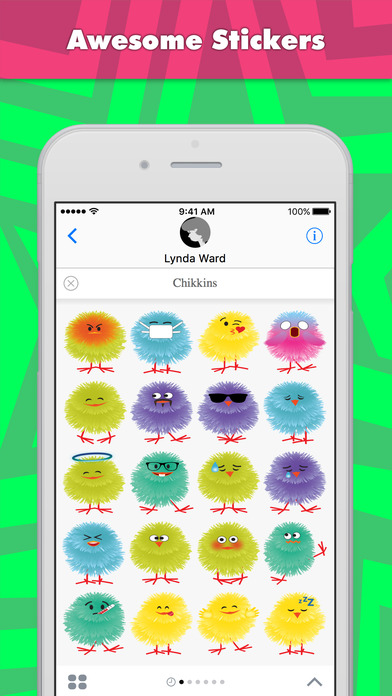 Chikkins stickers by Jimm screenshot 2
