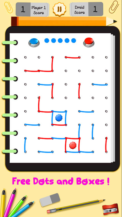 Dots and Boxes Puzzle Game screenshot 2