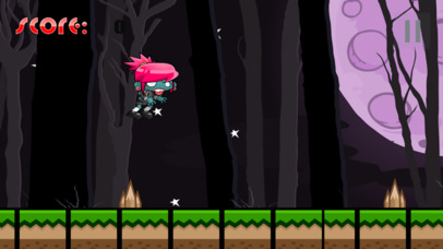 Zombie Girl - Addictive Zombie Jumper Girls Game screenshot 2
