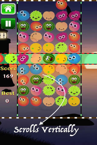 3 Fruit Match-Free fruits fun game. screenshot 3