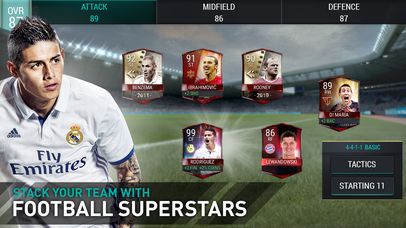 Screenshots of FIFA Mobile Soccer for iPhone