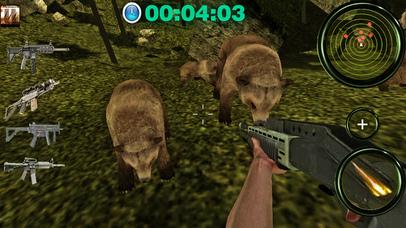 Real Wild Bear Hunting Rampage 2017 Game screenshot 4