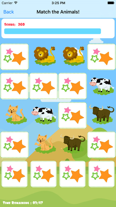 Happy Animals Memory Game screenshot 4