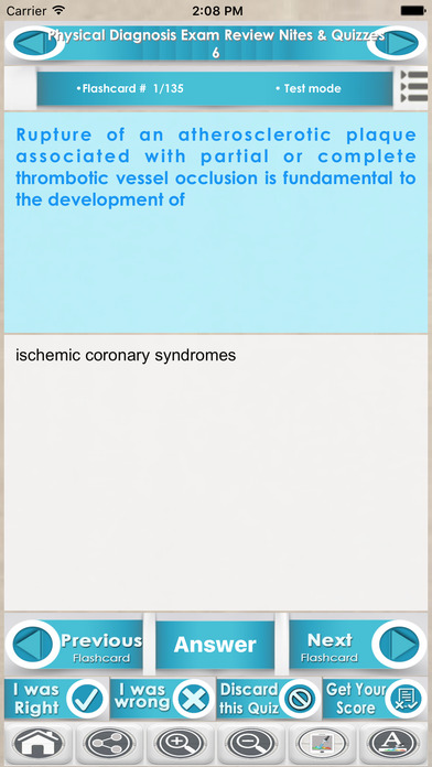 Basics of Physical Diagnosis Exam Review 3000 Q&A screenshot 3