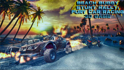 Beach Buggy Stunt Rally:  Fury Car Racing 3D Game screenshot 3