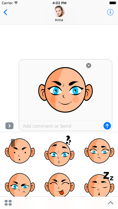 Lama Emoji - Buddhist Monk Stickers screenshot 2