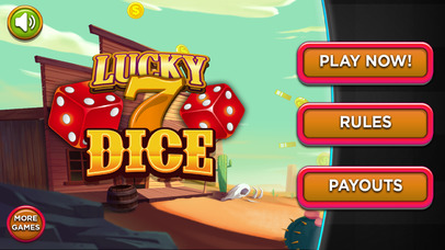 Cowboy Town Lucky 7 Dice screenshot 3