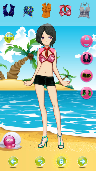 dress up summer swimsuit kids games for girls screenshot 4