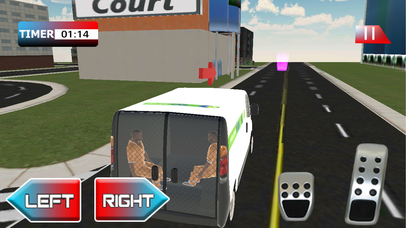 Prisoner Transporter Van Simulator & Driver Sim screenshot 3