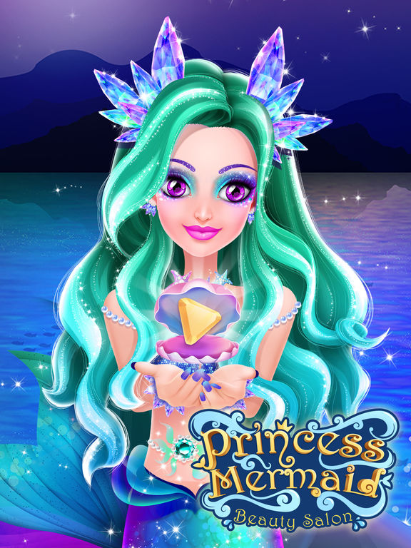 Princess Mermaid - Girls Makeup and Dressup Games на iPad