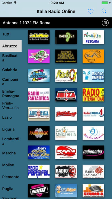 Italia Radio Online screenshot 3